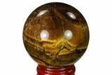 Polished Tiger's Eye Sphere #148875-1